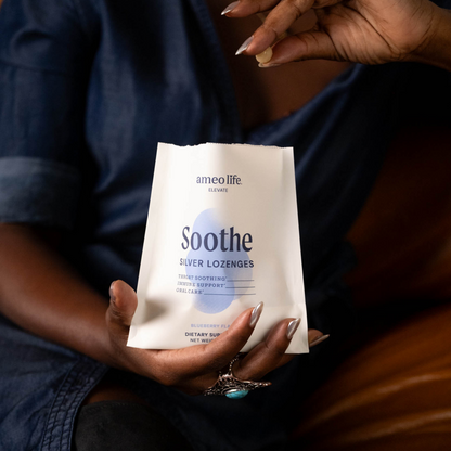 Soothe Silver Lozenges Blueberry